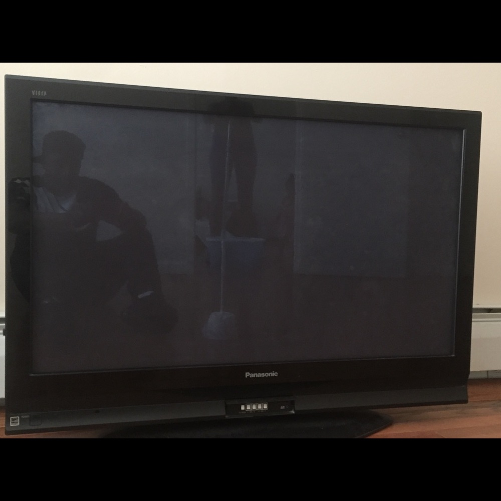 A tv
